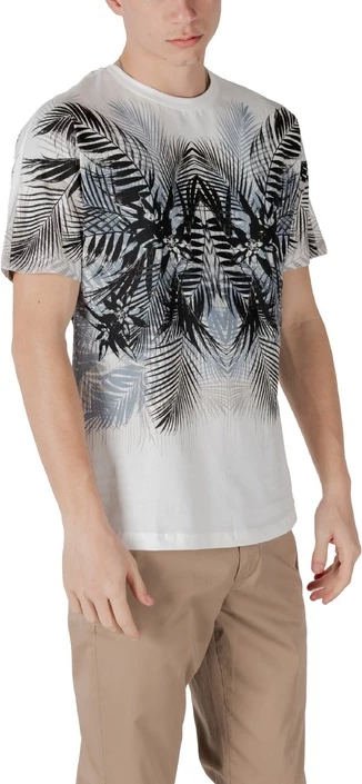 Majica z cvetličnim vzorcem Antony Morato, bela