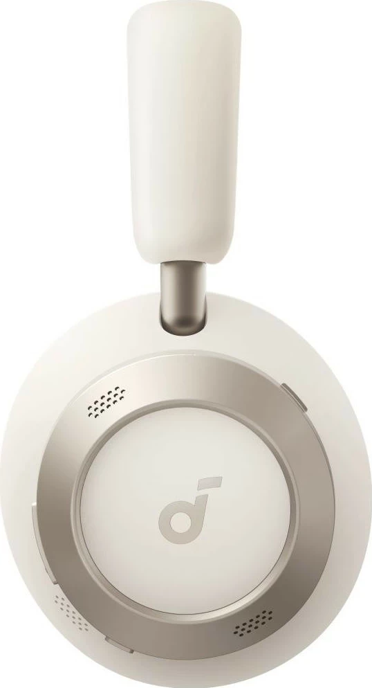 Brezžične slušalke z aktivnim dušenjem hrupa Anker Soundcore Space One Pro, Bluetooth 5.3, bele