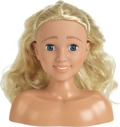 Glava za česanje in ličenje Klein 5205, s dodatki, za deklice