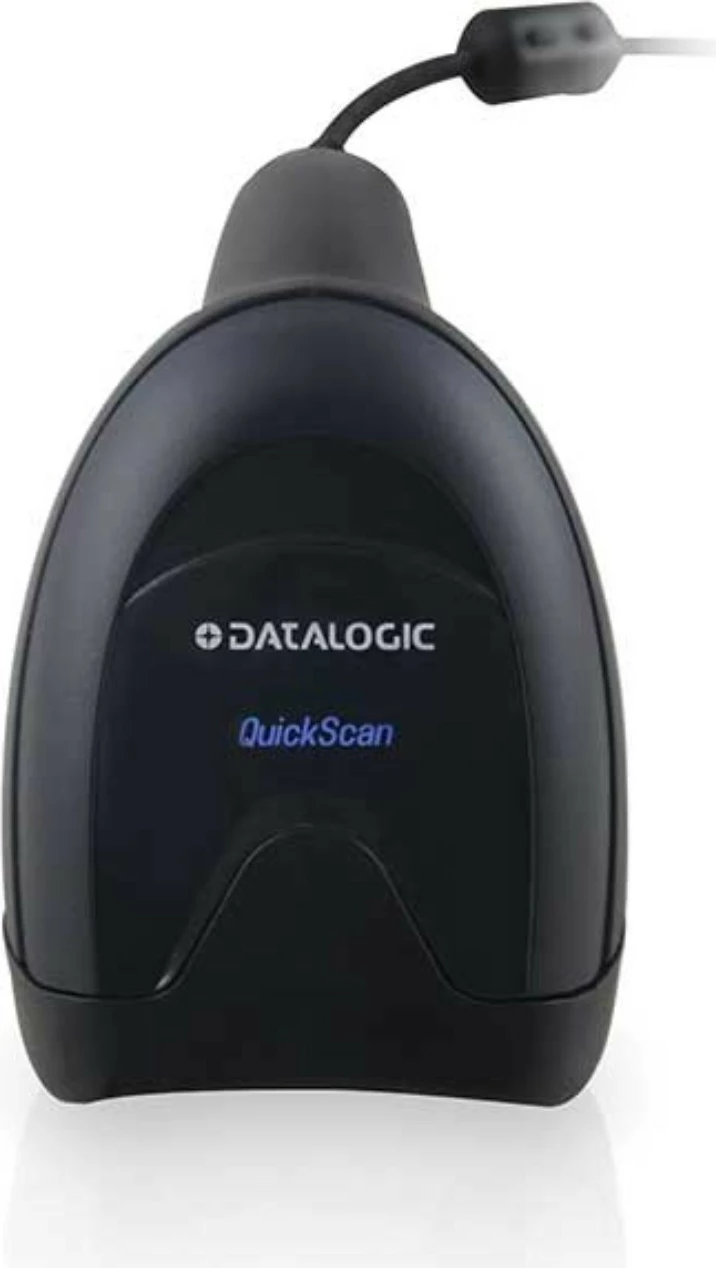 Ročni skener črtnih kod 1D/2D s kablom, črn Datalogic QuickScan QD2500