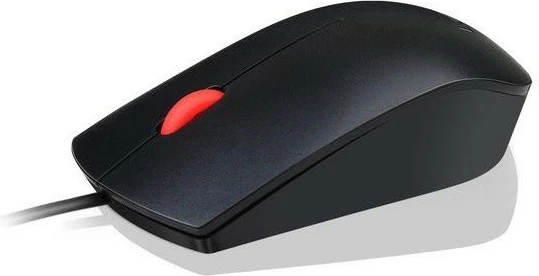 Žična miška Essential USB Lenovo 4Y50R20863, črna
