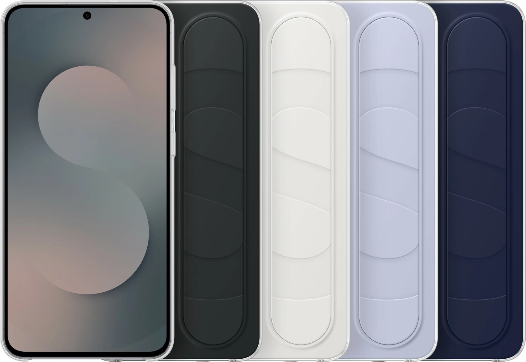 Ovitek za telefon Standing Grip Cover, Samsung Galaxy S25 FE, temno moder Ovitek za telefon Standing Grip Cover, Samsung Galaxy S25 FE, temno moder