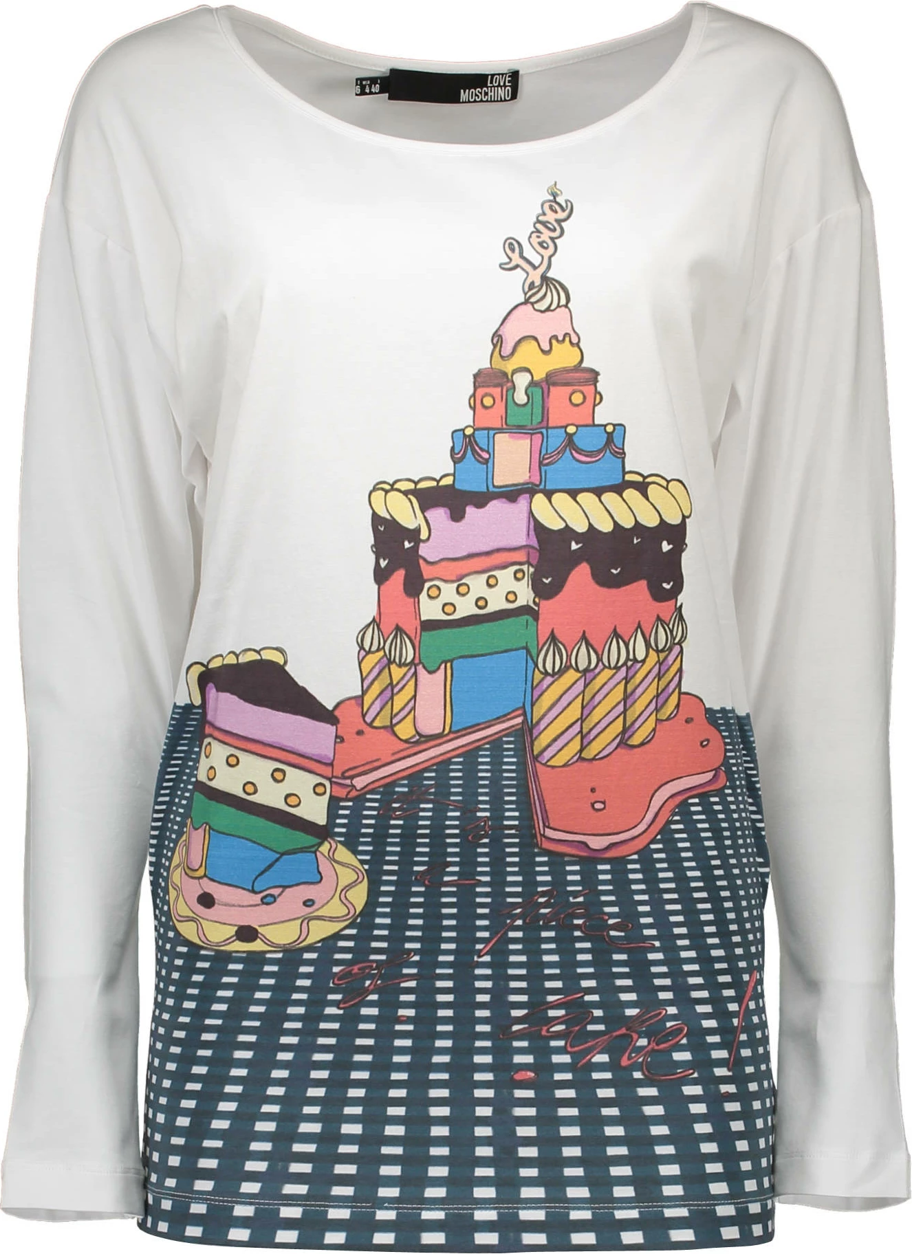 Majica za ženske, bela, Love Moschino