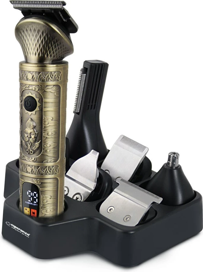 Brivnik 7-v-1 Esperanza EBC006, brezžični, iz nerjavečega jekla