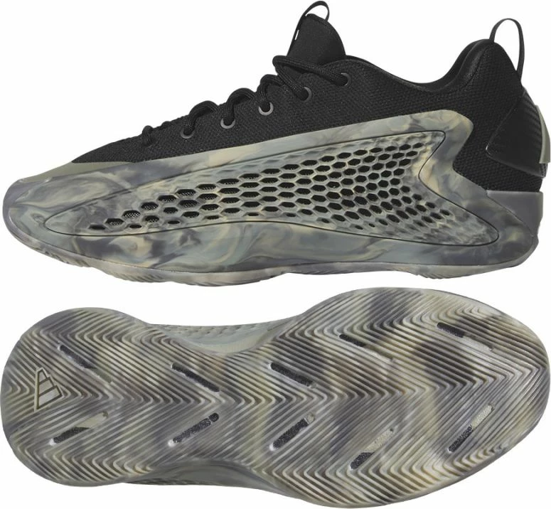 Superge za košarko adidas Anthony Edwards 1, črne