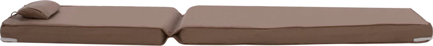 Blazina za ležalnik Textilene 600gr Sifnos moka FH11236.04T 196(117+1+78)x58x9 cm