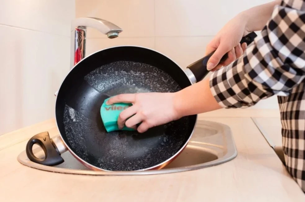 Sfungjer za čiščenje Vileda, 2 kosa, zelen