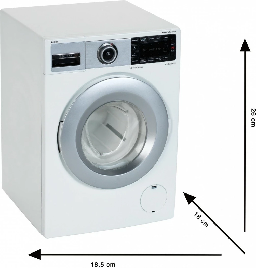 Igralna pralni stroj Bosch 9213, za otroke, bel