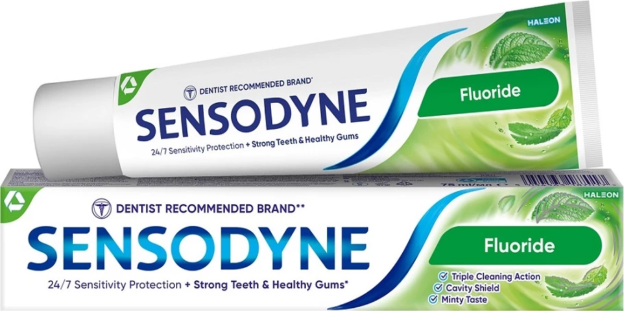 Zobna pasta Sensodyne Fluoride, 75 ml
