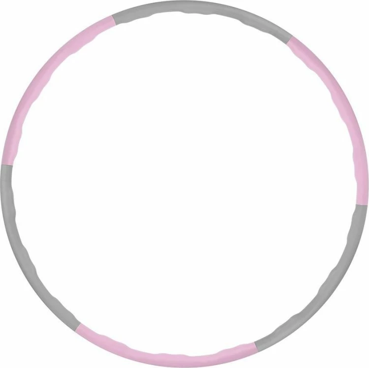 Hula-hop kolo 100 cm, SMJ, za moške in ženske, roza in srebrno