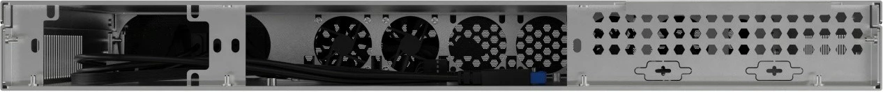 Računalniško ohišje 1U za strežnik, 19", Mini-ITX, Lanberg SC01-3001-10B, 4x40 mm PWM, 1 PCI, FLEX napajanje, 2x USB 3.0, 300 mm, črno