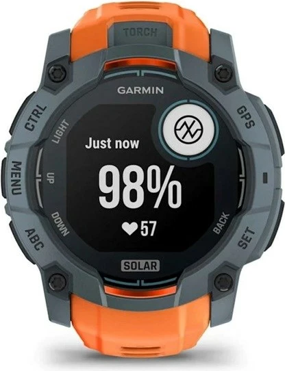 Pametna ura Garmin Instinct 3, 1,1-palčni, GPS, oranžna
