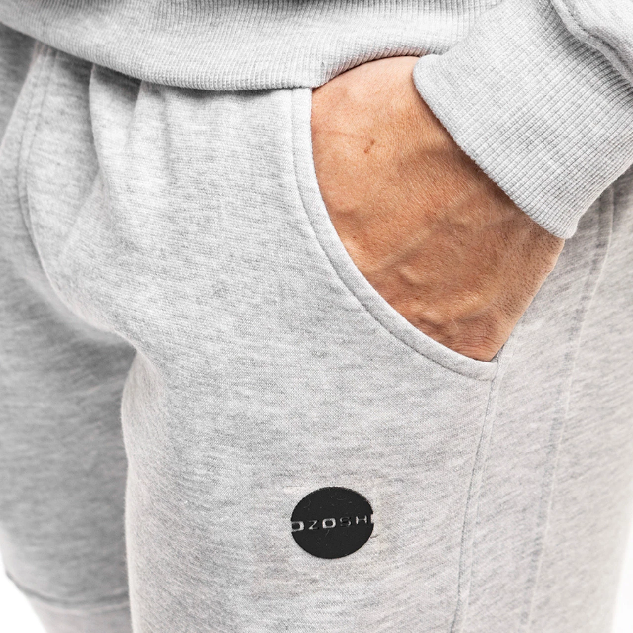 Rekreacijske hlače za moške James, Ozoshi, sive