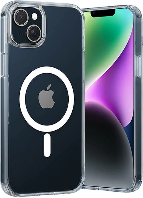 Prozoren ovitek Vention KUBT0-20 za iPhone 14 Plus, z MagSafe