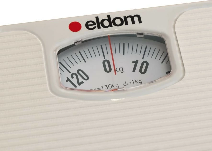 Mehanska kopalniška tehtnica Eldom BR 2016, bela