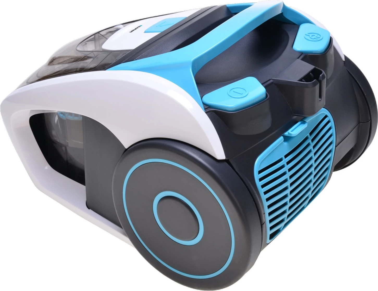 Sesalnik brez vrečke, belo-modri Blaupunkt VCC301