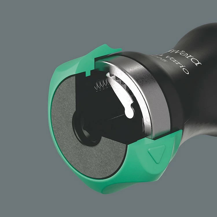 Kompleti izvijačev Kraftform Kompakt Vario RA, 7-delni, črna/zelena ročaj - Wera