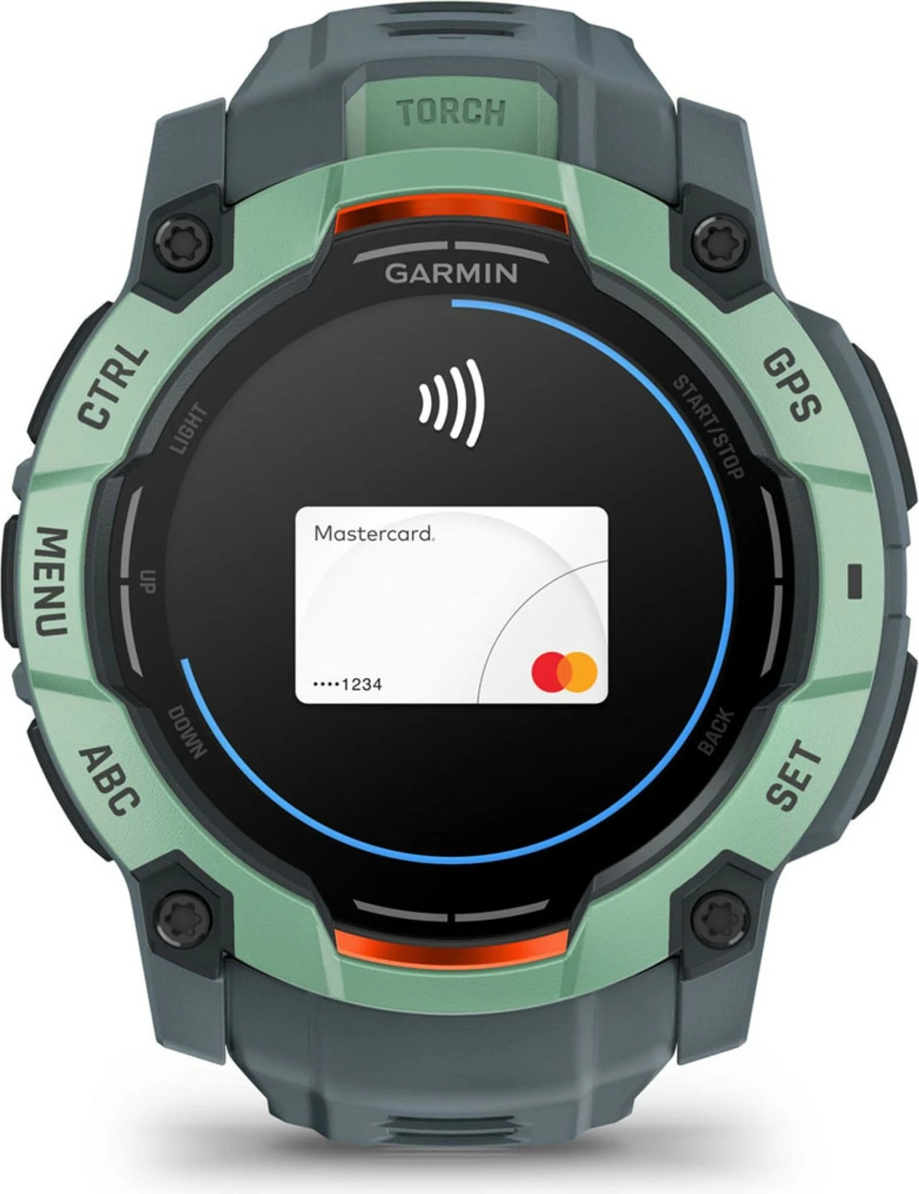 Pametna ura Garmin Instinct 3 AMOLED, 4 GB, GPS, siva