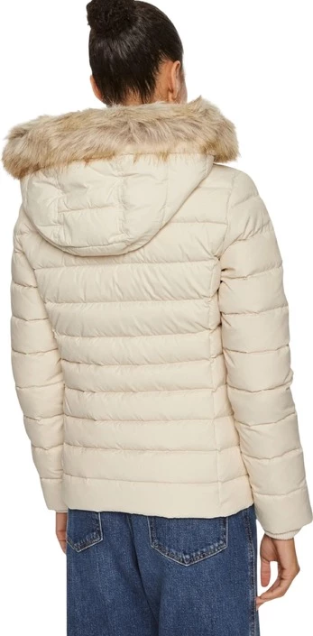 Jakna za ženske Tommy Hilfiger Jeans, bela