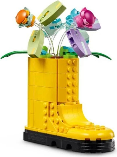 Gradbeni set 3-v-1, 420 delov, plastika — LEGO Creator 31149 Flowers in a Watering Can