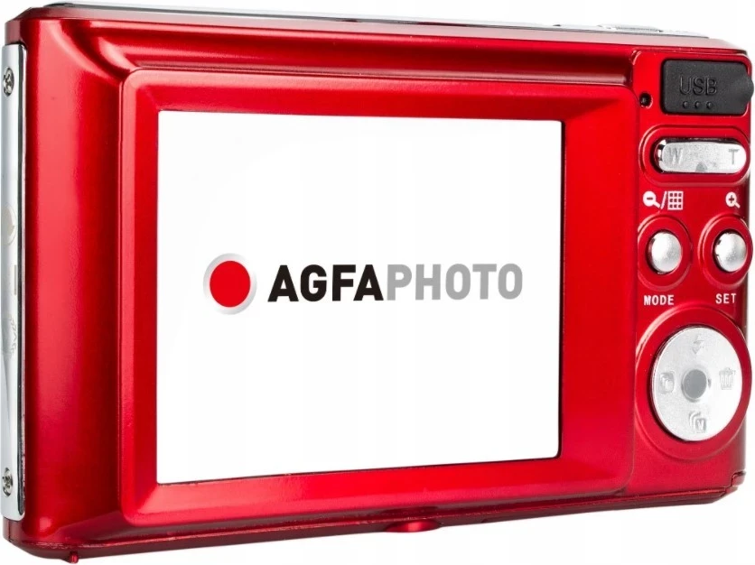 Digitalni fotoaparat AgfaPhoto, rdeč