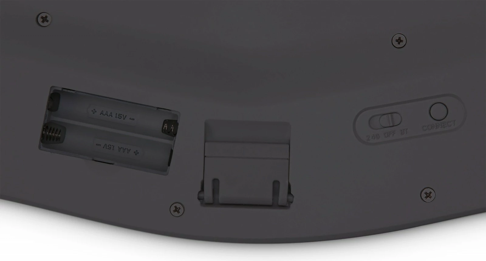 Ergonomska brezžična tipkovnica, Kensington Pro Fit Ergo K75401WW, NL razpored, 2,4 GHz & Bluetooth, z oporo za zapestje, črna