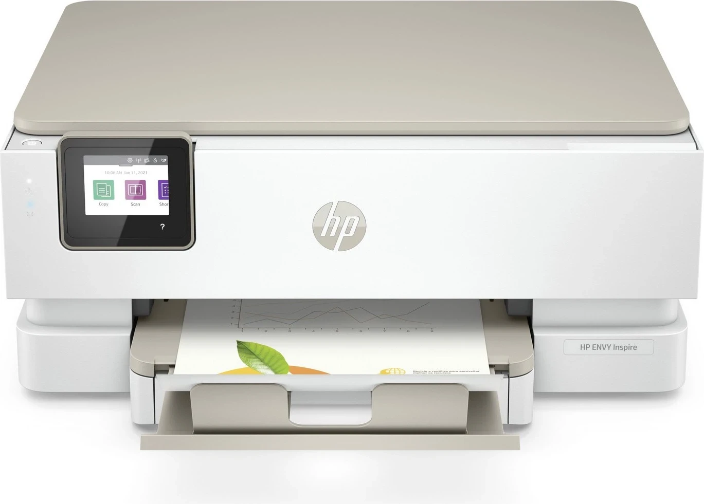 Večfunkcijski tiskalnik HP Envy Inspire, AirPrint, Wi-Fi, Instant Ink HP, bel