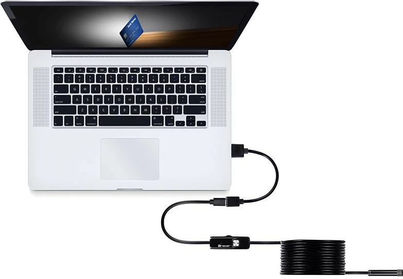 Endoskopska kamera 5 m, 7 mm, LED, USB, Tracer TRAKAM46629, črna