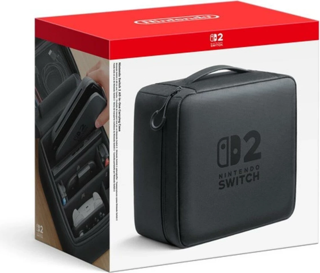 Torba za Nintendo Switch 2, črna, za prenašanje