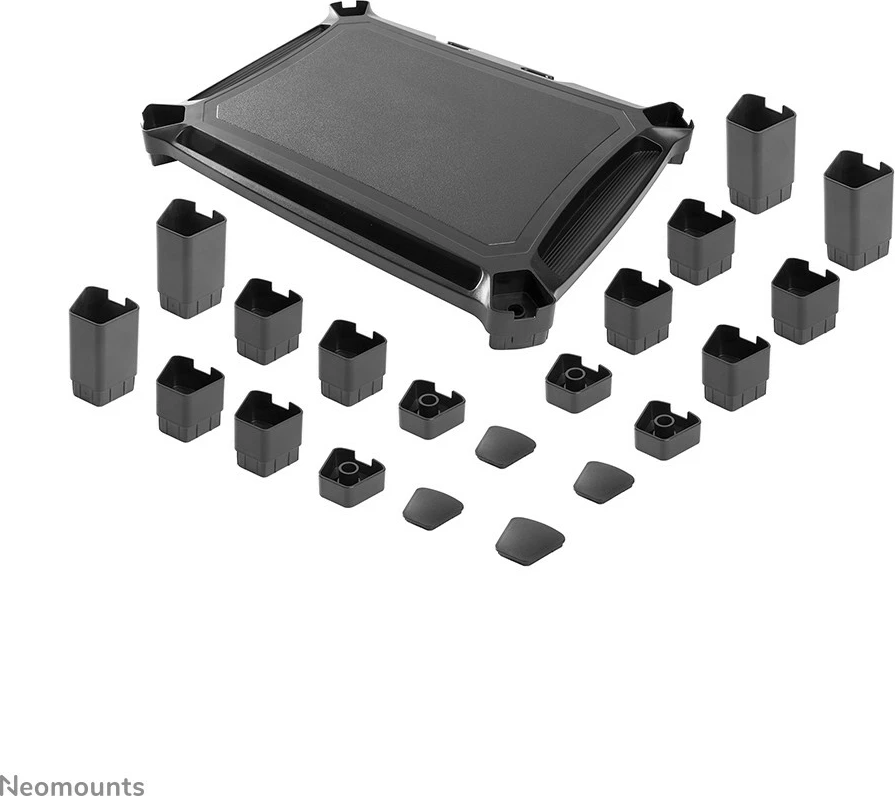 Riser za monitor in prenosnik Neomounts, prostostoječi, 10 kg, 25,4 cm (10"), 81,3 cm (32"), nastavljiva višina, črn Riser za monitor in prenosnik Neomounts, prostostoječi, 10 kg, 25,4 cm (10"), 81,3 cm (32"), nastavljiva višina, črn