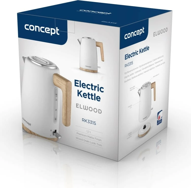 Električni ibrik 1,7 l Concept RK3315, bel Električni ibrik 1,7 l Concept RK3315, bel