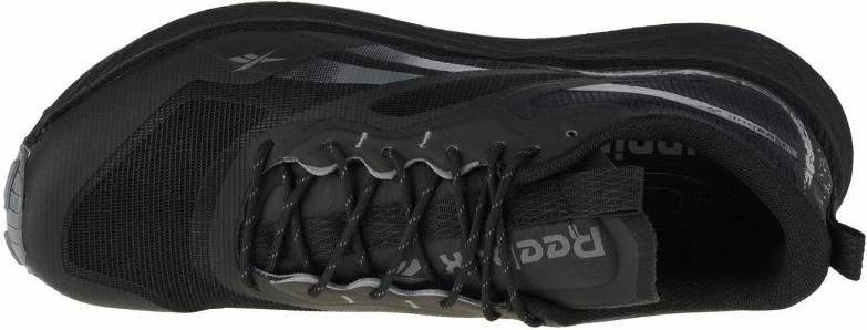 Tekstilne in sintetične tekaške atletske copate, Reebok, črne Tekstilne in sintetične tekaške atletske copate, Reebok, črne