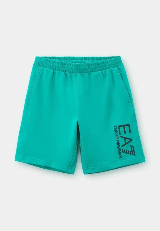 Kratke kopalne hlače Emporio Armani, modre