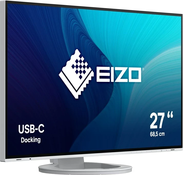 27" Quad HD LED monitor, EIZO FlexScan EV2781-WT, bel