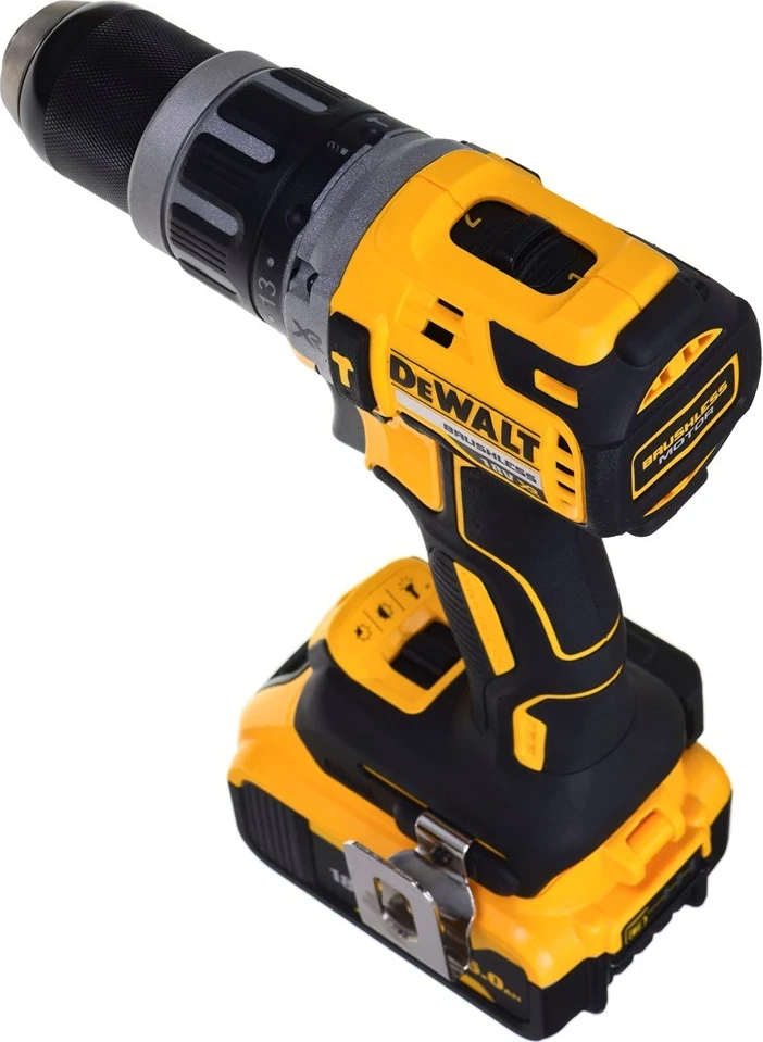 Kombinirani komplet vrtalnik/izvijač in brusilnik, DeWalt DCD796, DCG405 + 2x5,0Ah DCK208