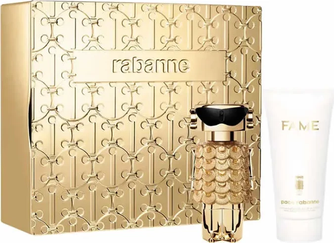 Set Eau de Parfum za ženske Paco Rabanne Fame Intense 50 ml, 2 kosa