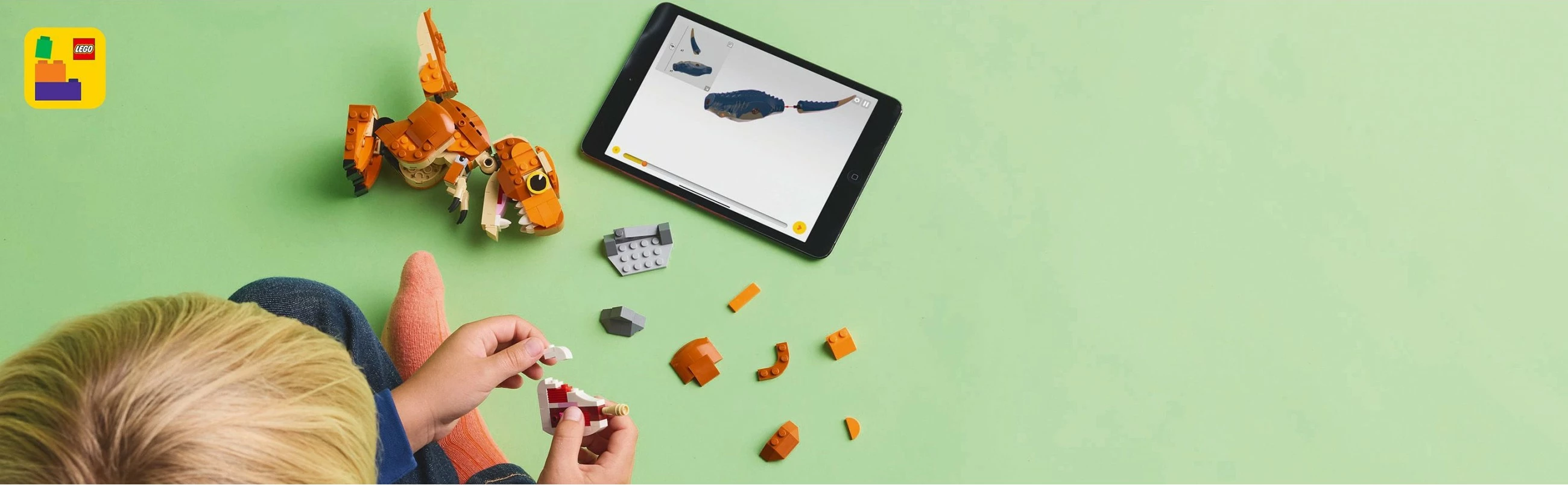 Gradbeni set LEGO Jurassic World 76967 Little Eatie T.Rex, 317 kosov, večbarven