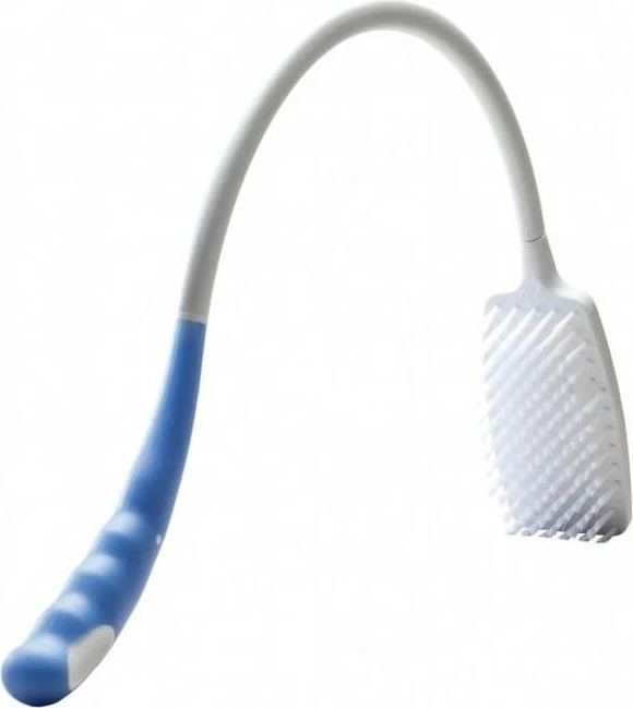 Krtača za pranje hrbta SUNDO, bela