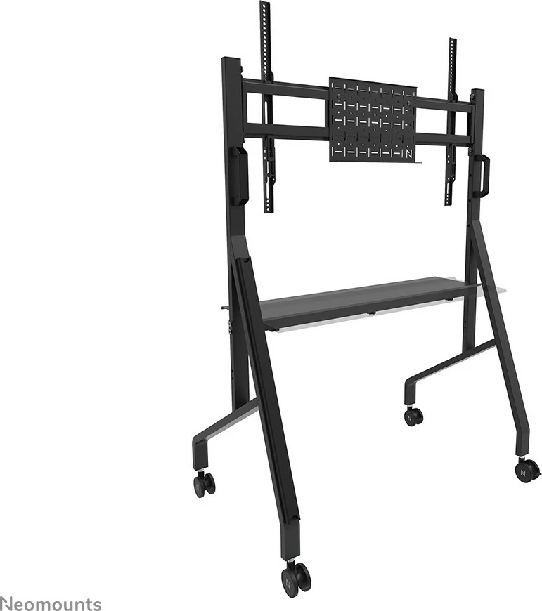Mobilna multimedijska voziček za TV 55-86", Neomounts FL50-525BL1, nastavljiva višina, polica, črna Mobilna multimedijska voziček za TV 55-86", Neomounts FL50-525BL1, nastavljiva višina, polica, črna