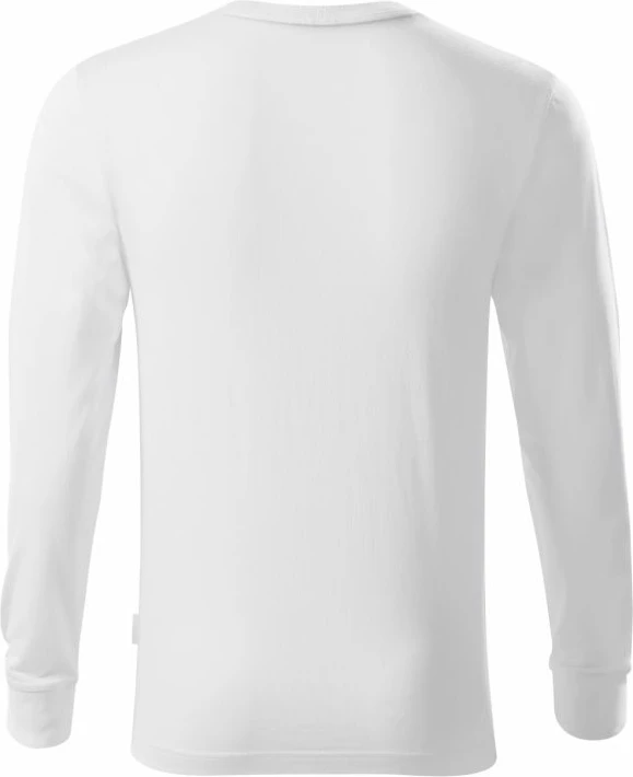 Majica unisex z dolgimi rokavi, Rimeck, bela