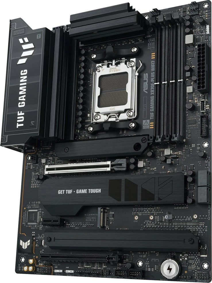 Matična plošča TUF GAMING X870E-PLUS WIFI7 ASUS, Socket AM5, ATX, siva