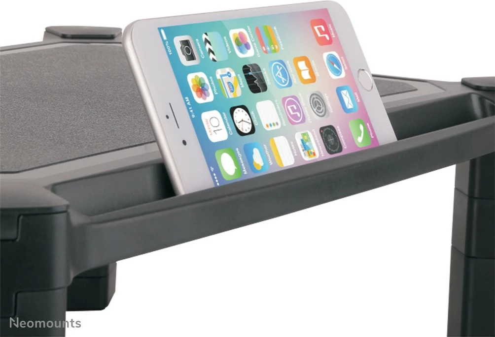 Riser za monitor in prenosnik Neomounts, prostostoječi, 10 kg, 25,4 cm (10"), 81,3 cm (32"), nastavljiva višina, črn Riser za monitor in prenosnik Neomounts, prostostoječi, 10 kg, 25,4 cm (10"), 81,3 cm (32"), nastavljiva višina, črn