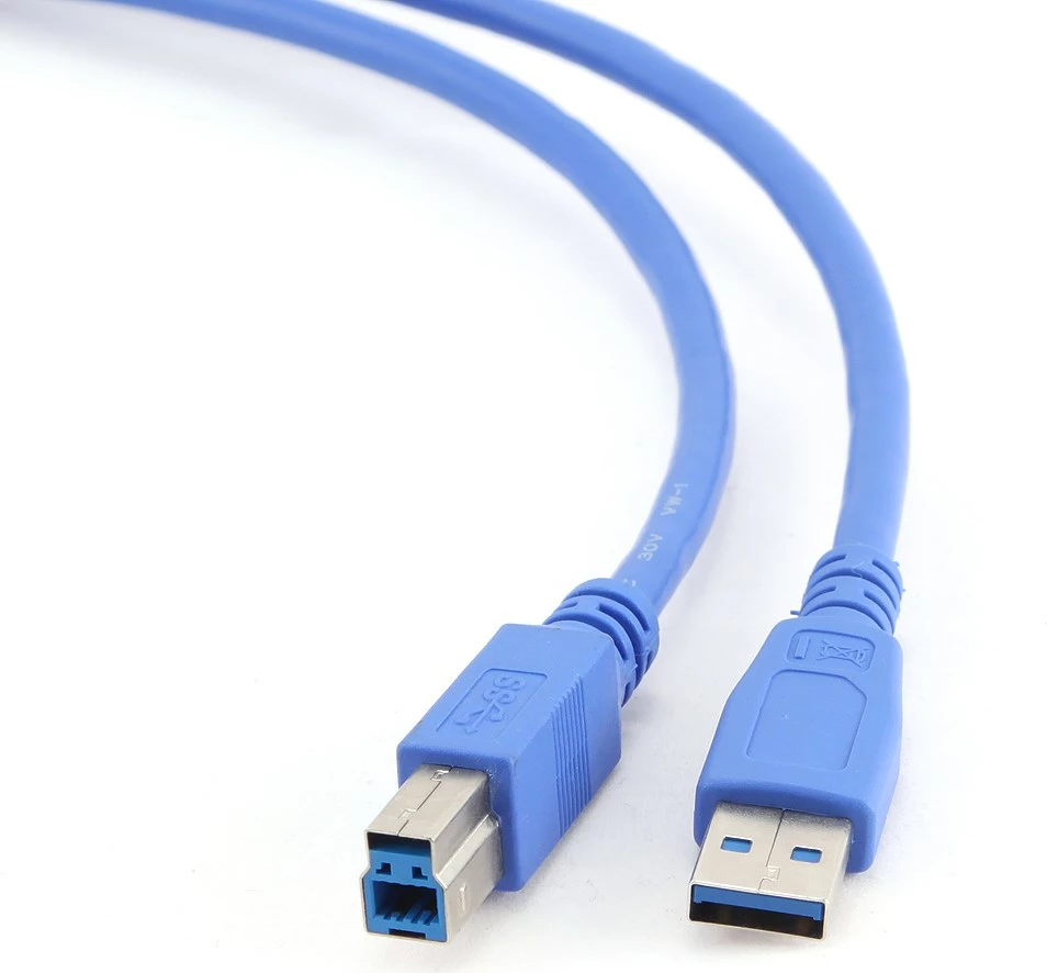 USB kabel 1,83 m USB A na USB B, modra — Gembird CCP-USB3-AMBM-6