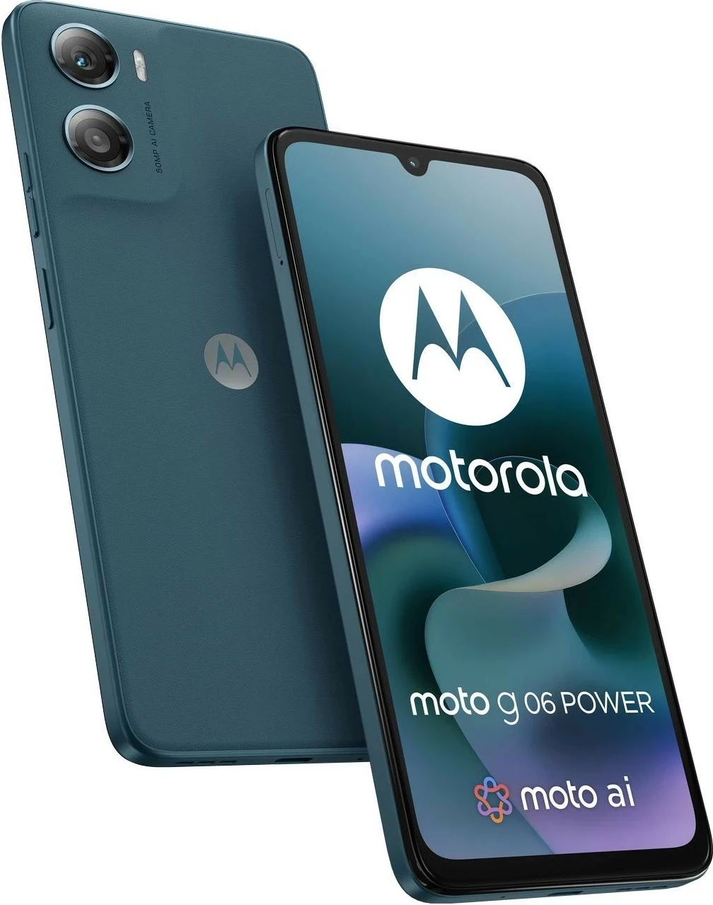 Pametni telefon Motorola Moto G06 Power, 4/64GB, Dual SIM, modra