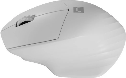 Brezžični maus, Natec Siskin 2, 1600 DPI, Bluetooth 5.0 + 2.4 GHz, bel