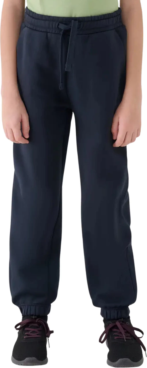 Pantallona sportive za fante 4F, navy