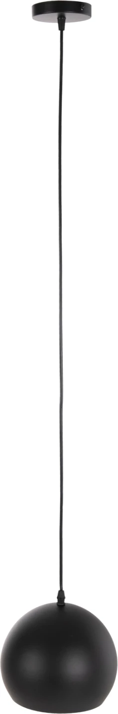 Stropna viseča svetilka FH4107 črna kovinska kapa 19x19x115Hcm