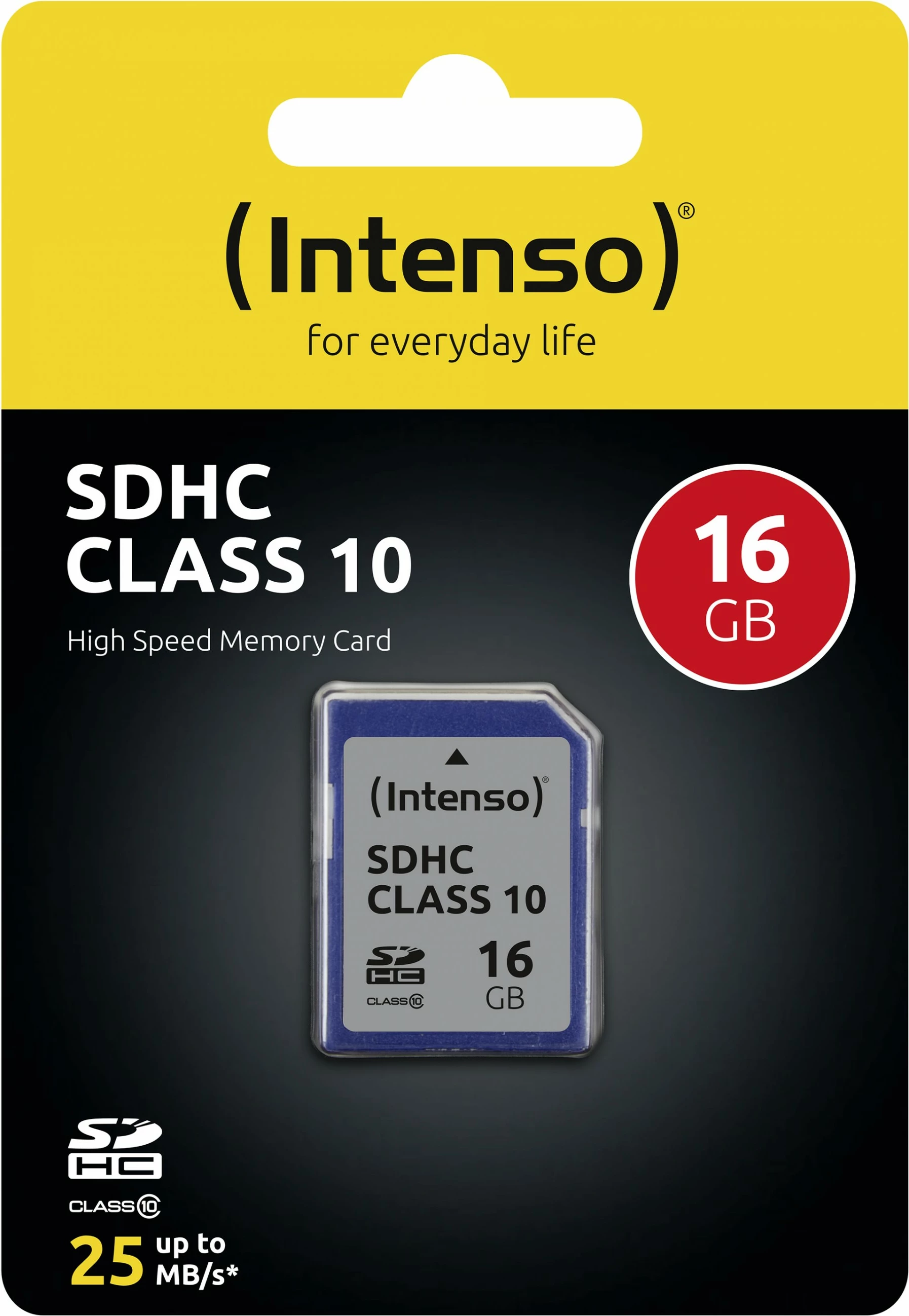 Kartica SDHC Intenso 3411470, 16 GB, Class 10, črna Kartica SDHC Intenso 3411470, 16 GB, Class 10, črna