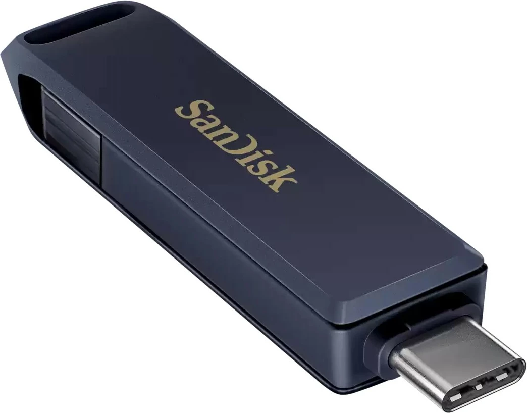 USB ključek SanDisk iXpand 256 GB, USB Type-C/Lightning, 3.2 Gen 1, moder USB ključek SanDisk iXpand 256 GB, USB Type-C/Lightning, 3.2 Gen 1, moder