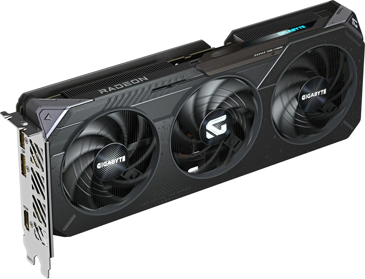 Grafična kartica Radeon RX 9060 XT GAMING 8G Gigabyte, 8GB GDDR6, PCI-E 5.0, črna